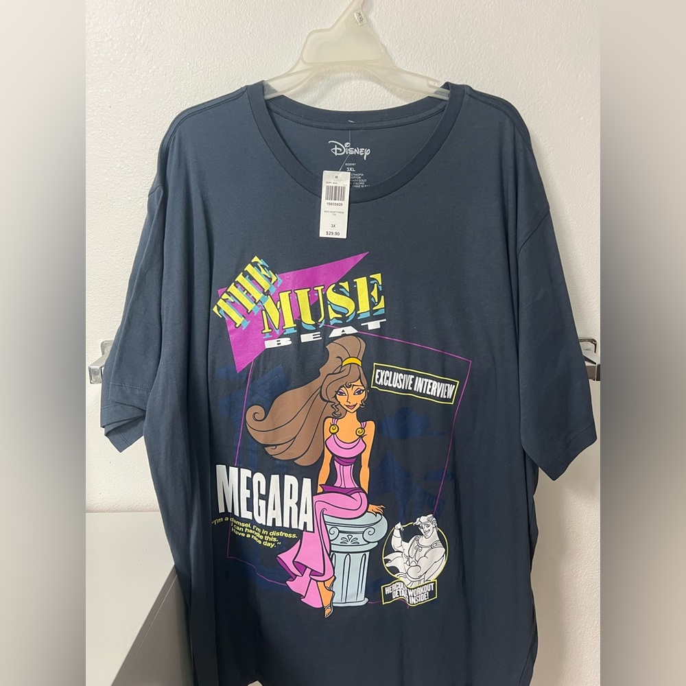 Disney plus size T-shirt Hercules Megara